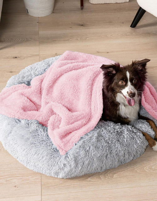 Load image into Gallery viewer, Fluffy Waterproof Dog Blanket Fleece | Soft Warm Pet Fleece Throw for Large Dogs and Cats | Fuzzy Plush Sherpa Throw Furniture Protector Sofa Couch Bed
