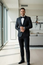 Load image into Gallery viewer, "Amsterdam" Tuxedo Jacket Peak
