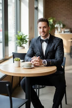 Load image into Gallery viewer, "Amsterdam" Tuxedo Jacket Peak
